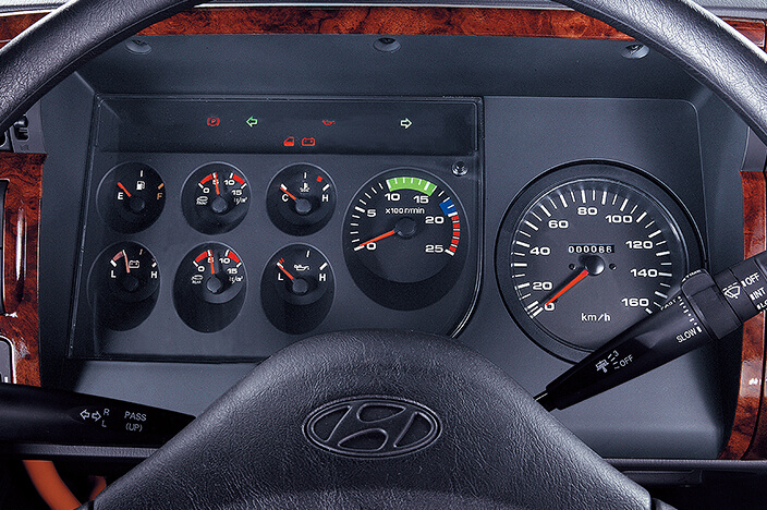 Đồng hồ tablo xe bồn xi téc chở axit Hyundai HD360